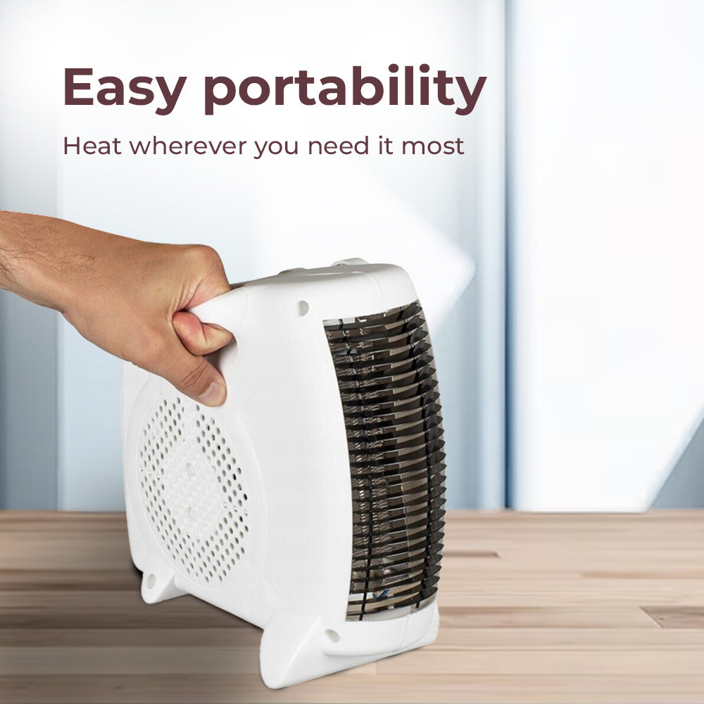 UTTAM - Fan Heater with 2 Heat & Power Settings