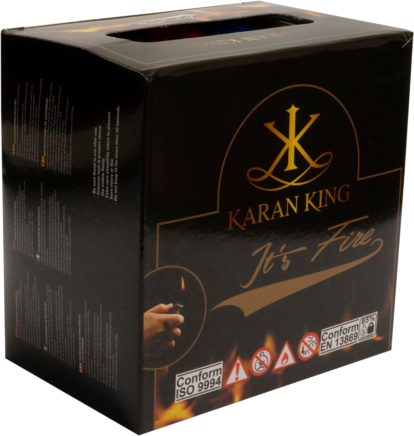 KARAN KING Child-Safe Disposable Lighters - Pack of 50